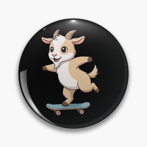 Item preview, Funny Goat Skateboard Skating Zoo Boys Girls Kids designed and sold by rafaeltto.