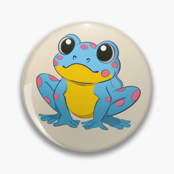 Item preview, Pride Frog Pansexual designed and sold by silver-star-galaxy.