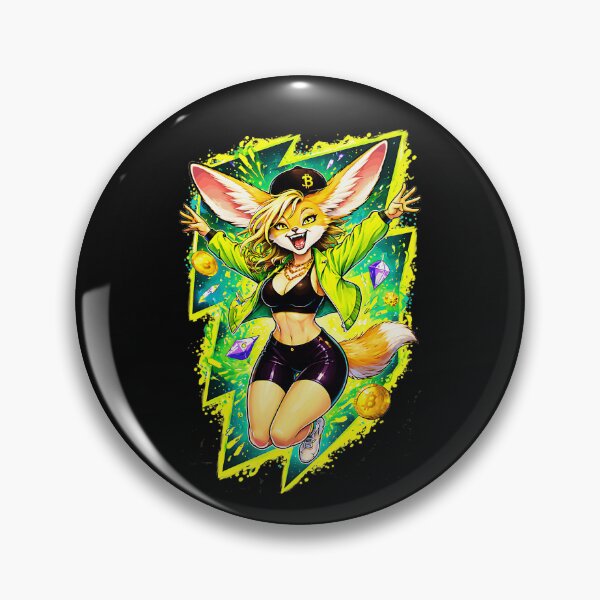 Item preview, Fennec Fox Cryptocurrency Investor designed and sold by CalyZOam99.