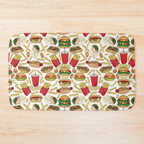Item preview, Fast Food Fun Yum Yum  designed and sold by IrishVikingDesigns.