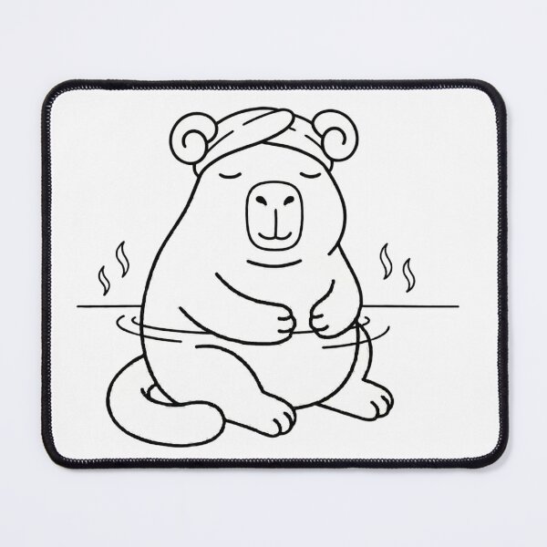 Item preview, Soaking Until Further Notice — Deadpan Capybara Hot Spring Funny Gift designed and sold by DeadpanPaws.
