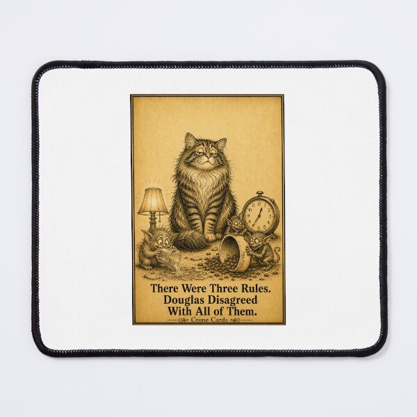 Item preview, Crone Cards - There Were Three Rules. Douglas Disagreed With All of Them. designed and sold by Kay Mhor Studio.