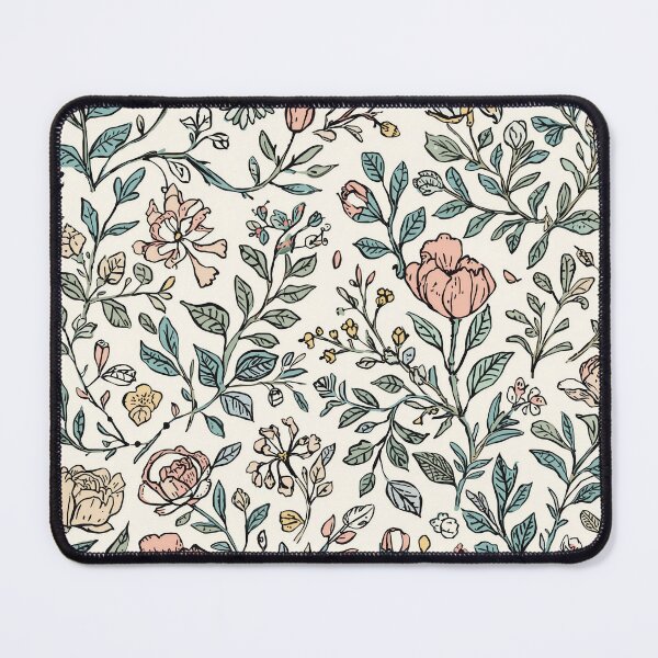 Item preview, Vintage Pastel Botanical Floral Pattern designed and sold by NuvoraNest.
