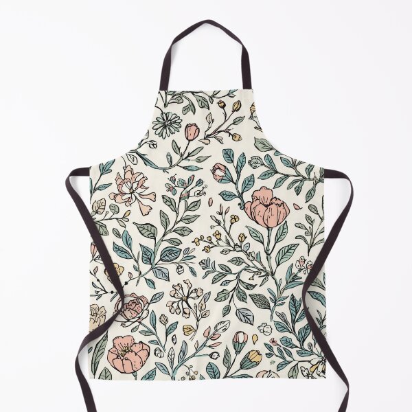 Item preview, Vintage Pastel Botanical Floral Pattern designed and sold by NuvoraNest.