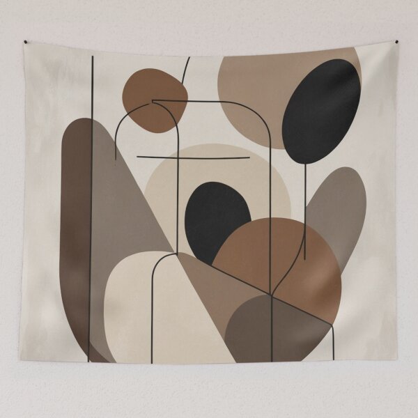Item preview, Abstract Arches Portal Sand Dunes Painting designed and sold by EnmarcArt.