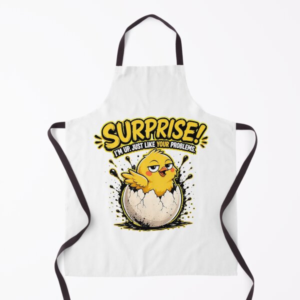 Item preview, Sarcastic Hatching Chick Anxiety Humor Gift designed and sold by Gentlestate.