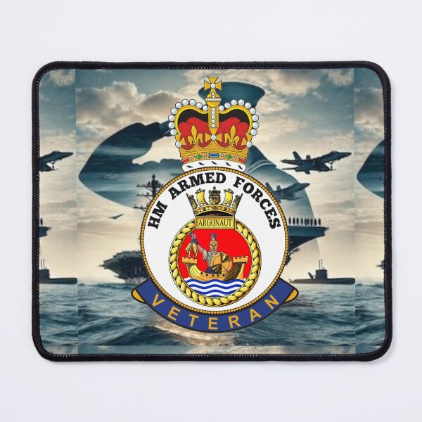 Item preview, HMS Argonaut Royal Navy HM Armed Forces Veteran designed and sold by Bootneckstore.