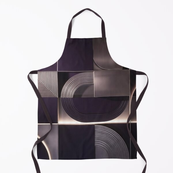 Item preview, Purple Bronze Rounded Geometric Shapes designed and sold by IntelliMindDesigns.