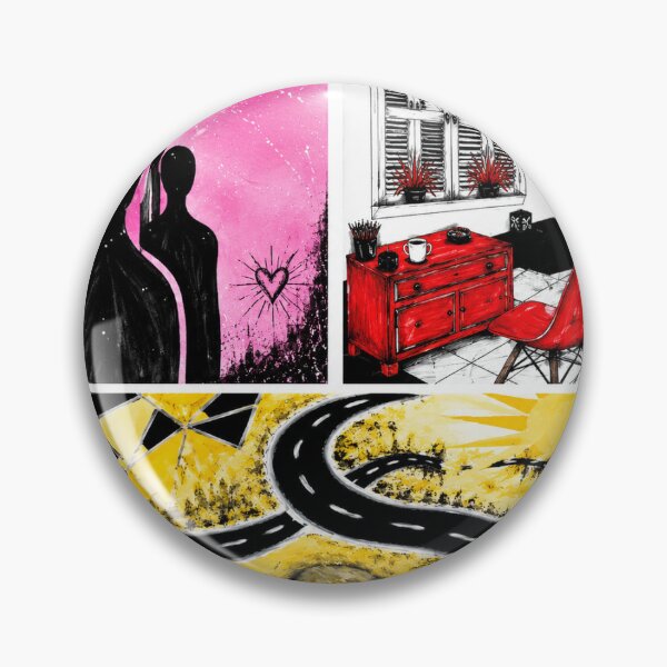 Item preview, 3 sides of my mind  designed and sold by 44artsByMe.