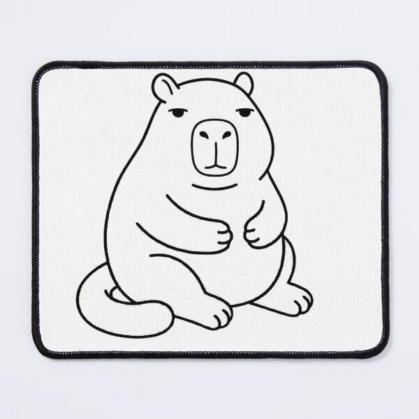 Item preview, Unbothered Moisturised In My Lane — Funny Capybara Deadpan Sarcastic Gift designed and sold by DeadpanPaws.