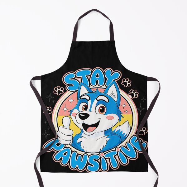 Item preview, Stay Pawsitive Husky Dog Lover Pet Owner Positive Message designed and sold by CalyZOam99.