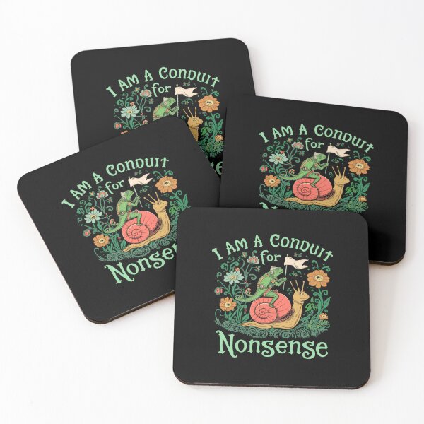 Item preview, I Am A Conduit For Nonsense Funny Quote Whimsical Humor Eccentric Personality designed and sold by RetroMini2026.