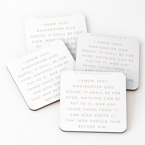 Item preview, Ecclesiastes 3:14 designed and sold by Undonemadenew.