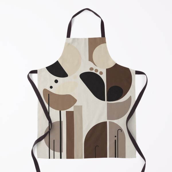 Item preview, Geometric Arches Sand Dunes Cream Print designed and sold by EnmarcArt.