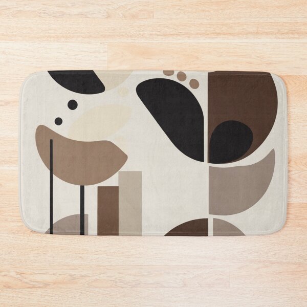 Item preview, Geometric Arches Sand Dunes Cream Print designed and sold by EnmarcArt.