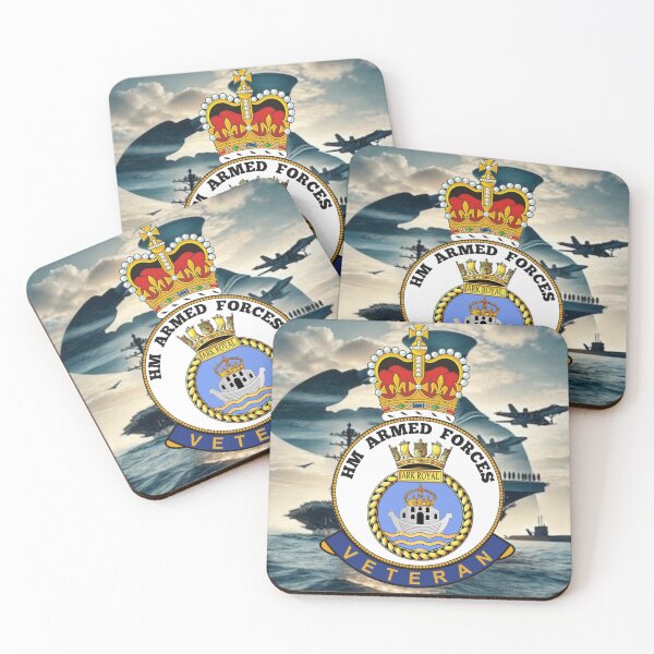 Item preview, HMS Ark Royal Royal Navy HM Armed Forces Veteran designed and sold by Bootneckstore.