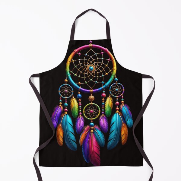 Item preview, Vibrant Rainbow Dreamcatcher - Colorful Boho Feather Native Art designed and sold by AgnesB77.