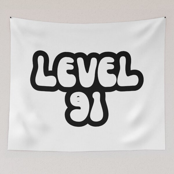 Item preview, Level 91 Gamer Typography Design designed and sold by variant designer.
