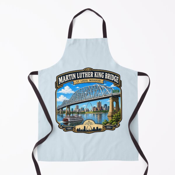 Item preview, Martin Luther King Bridge, St. Louis, Missouri designed and sold by Myra365Art.