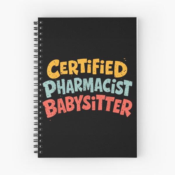 Item preview, Vintage Certified Pharmacist Babysitter Funny Pharmacy Technician Profession Typography Gift designed and sold by GalenoHenley.