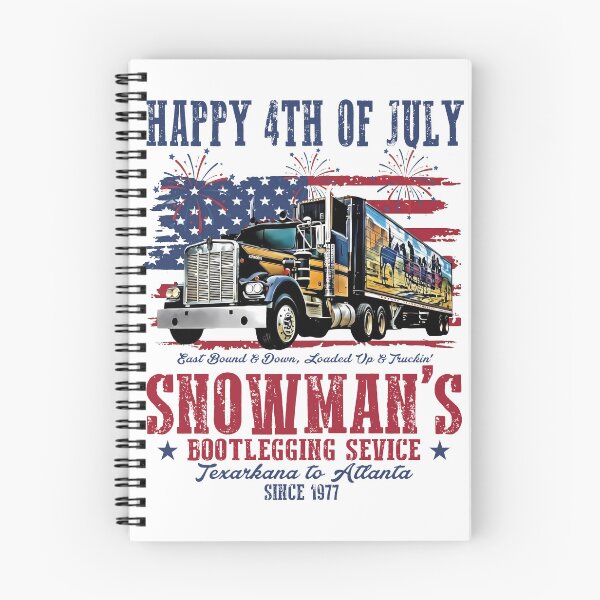Item preview, Happy 4th of July Snowman's Smokeyy and The Bandit designed and sold by Cardinsardina.