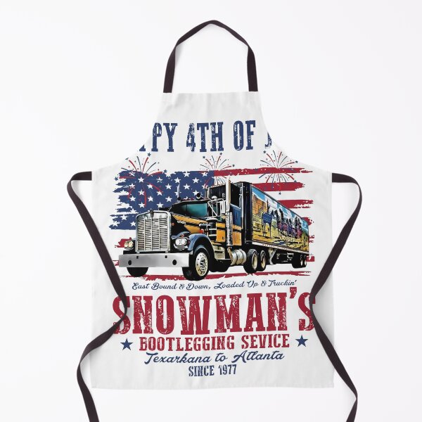 Item preview, Happy 4th of July Snowman's Smokeyy and The Bandit designed and sold by Cardinsardina.