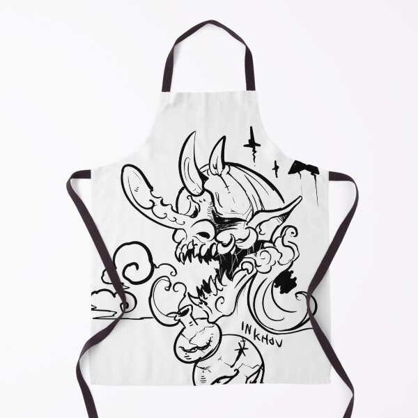 Item preview, Japanese mask designed and sold by Inkhov Art.
