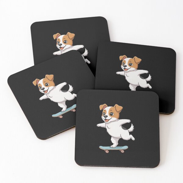 Item preview, Funny Jack Russell Skateboard Skating Zoo Boys Girls Kids designed and sold by rafaeltto.