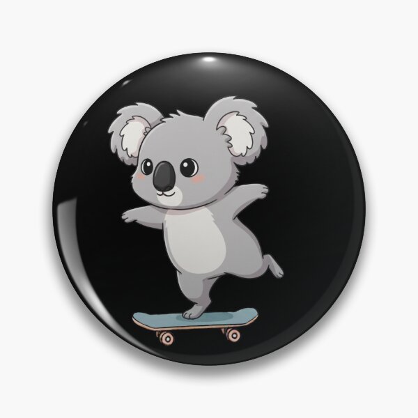 Item preview, Funny Koala Skateboard Skating Zoo Boys Girls Kids designed and sold by rafaeltto.