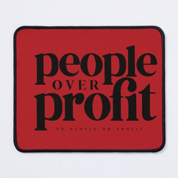 Item preview, People Over Profit designed and sold by Moosley Studio.