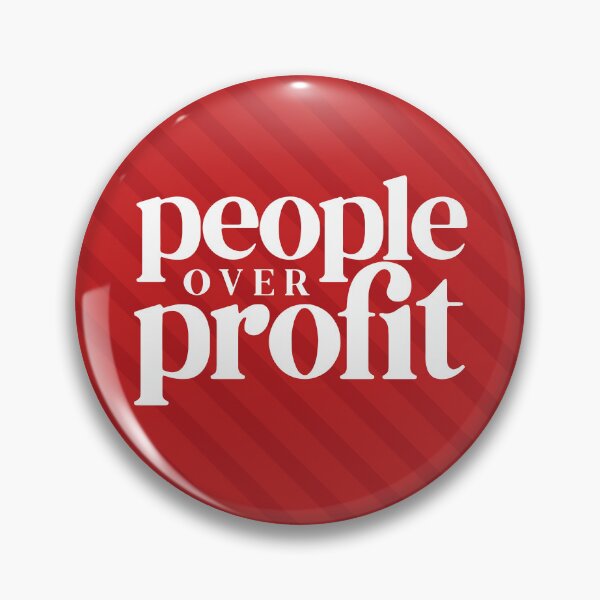 Item preview, People Over Profit designed and sold by Moosley Studio.