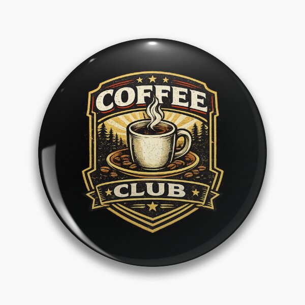 Artikelvorschau, Coffee Club Vintage entworfen und verkauft von ubeyeart.