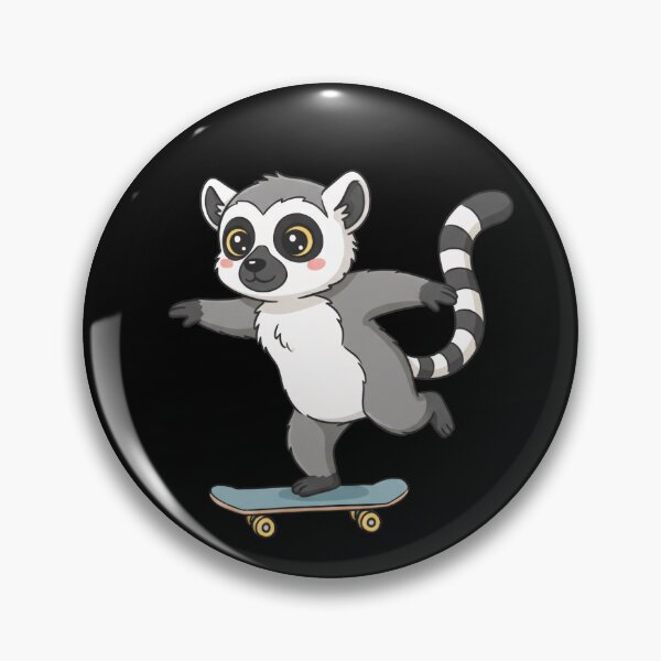 Item preview, Funny Lemur Skateboard Skating Zoo Boys Girls Kids designed and sold by rafaeltto.