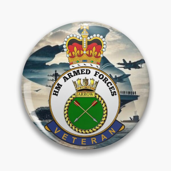 Item preview, HMS Arrow Royal Navy HM Armed Forces Veteran designed and sold by Bootneckstore.