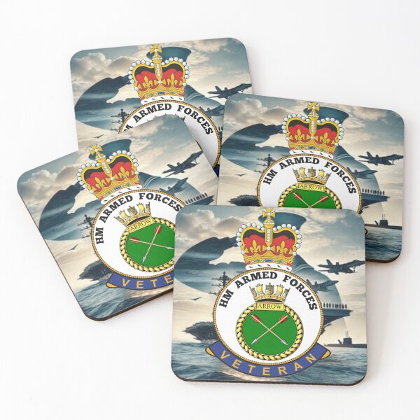 Item preview, HMS Arrow Royal Navy HM Armed Forces Veteran designed and sold by Bootneckstore.