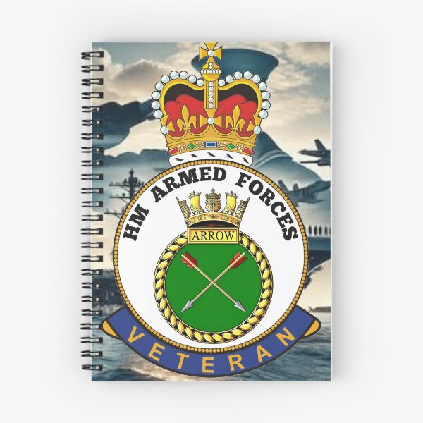 Item preview, HMS Arrow Royal Navy HM Armed Forces Veteran designed and sold by Bootneckstore.