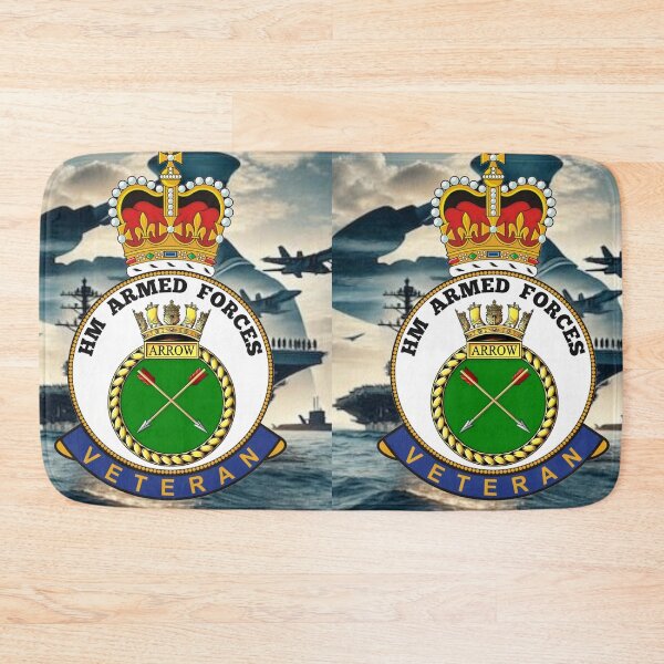 Item preview, HMS Arrow Royal Navy HM Armed Forces Veteran designed and sold by Bootneckstore.