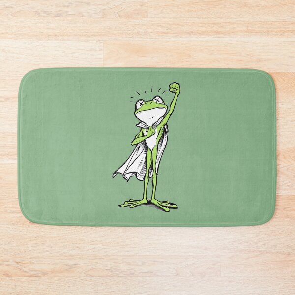 Item preview, Funny Frog Superhero Shirt - Hero Cape Green Frog Gift designed and sold by PixelQ.