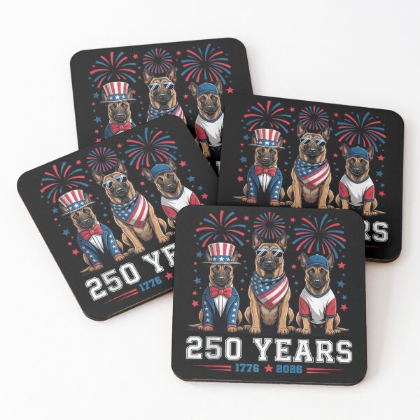 Item preview, Patriotic 250 Years 1776 To 2026 American German Shepherd Fireworks designed and sold by GalenoHenley.