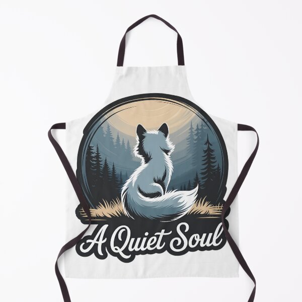 Item preview, A Quiet Soul Winter Fox Illustration designed and sold by K-vino.