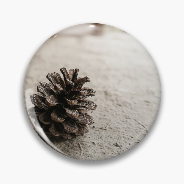 Item preview, Pine Cone in Morning Dew | Japanese Wabi-Sabi Art | Zen Botanical Minimalist Print designed and sold by KUZU-NOHA.