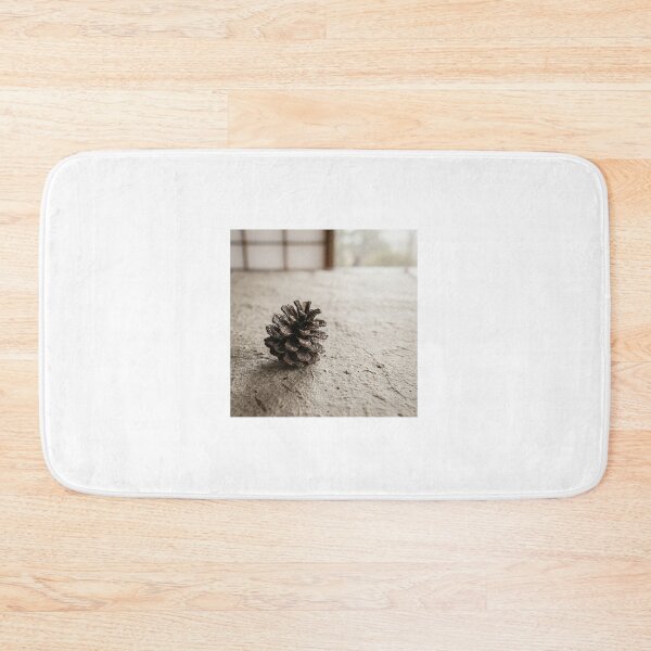 Item preview, Pine Cone in Morning Dew | Japanese Wabi-Sabi Art | Zen Botanical Minimalist Print designed and sold by KUZU-NOHA.