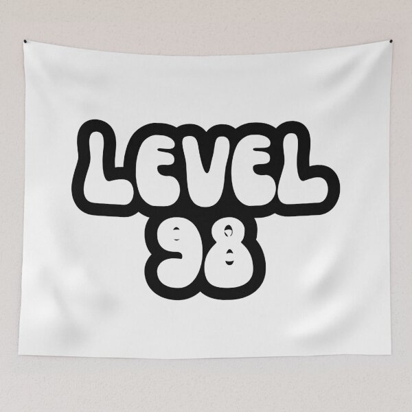 Item preview, Level 98 Gamer Typography Design designed and sold by variant designer.