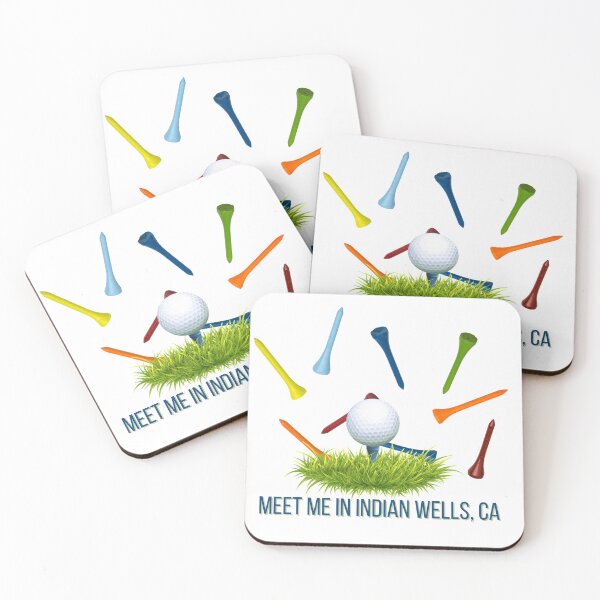 Item preview, Gift for a Golfer, Gift for a Golf Fan, Gift for a Golf Lover.  Meet Me in Indian Wells, CA designed and sold by ShrimpAndGrits.