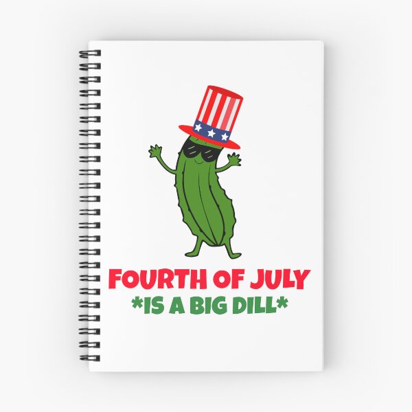 Item preview, Fourth Of July Dill Pickle designed and sold by Sartoris Art.