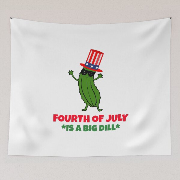 Item preview, Fourth Of July Dill Pickle designed and sold by Sartoris Art.