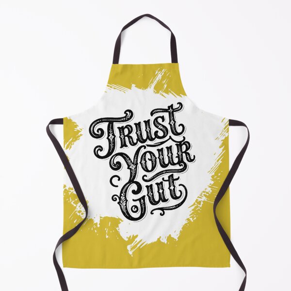 Item preview, Trust Your Gut - Black on White designed and sold by LisaMise.