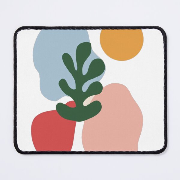 Item preview,  Abstract Botanical Leaf | Retro Shapes Nature Art | Minimalist Boho Wall Decor designed and sold by The-SilentPlace.