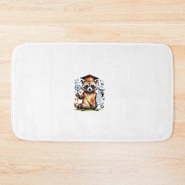 Item preview, Cute Raccoon Engineering Major Graduate designed and sold by AQUILAKREO.