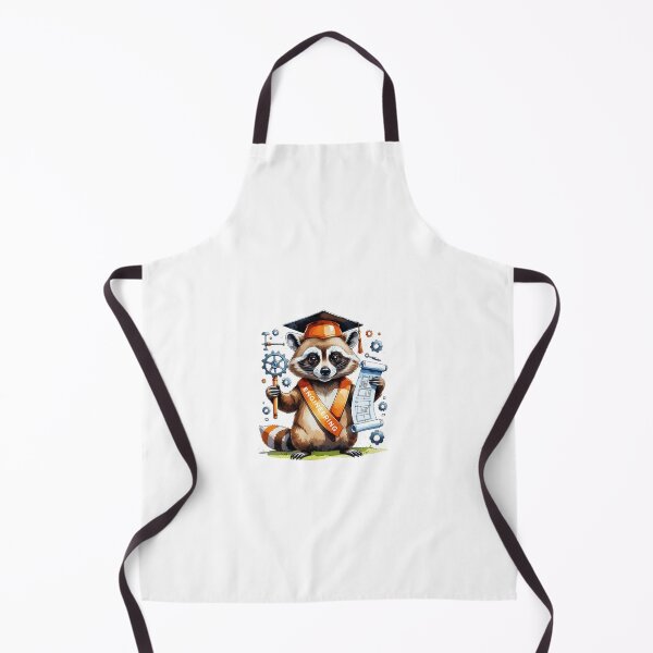 Item preview, Cute Raccoon Engineering Major Graduate designed and sold by AQUILAKREO.